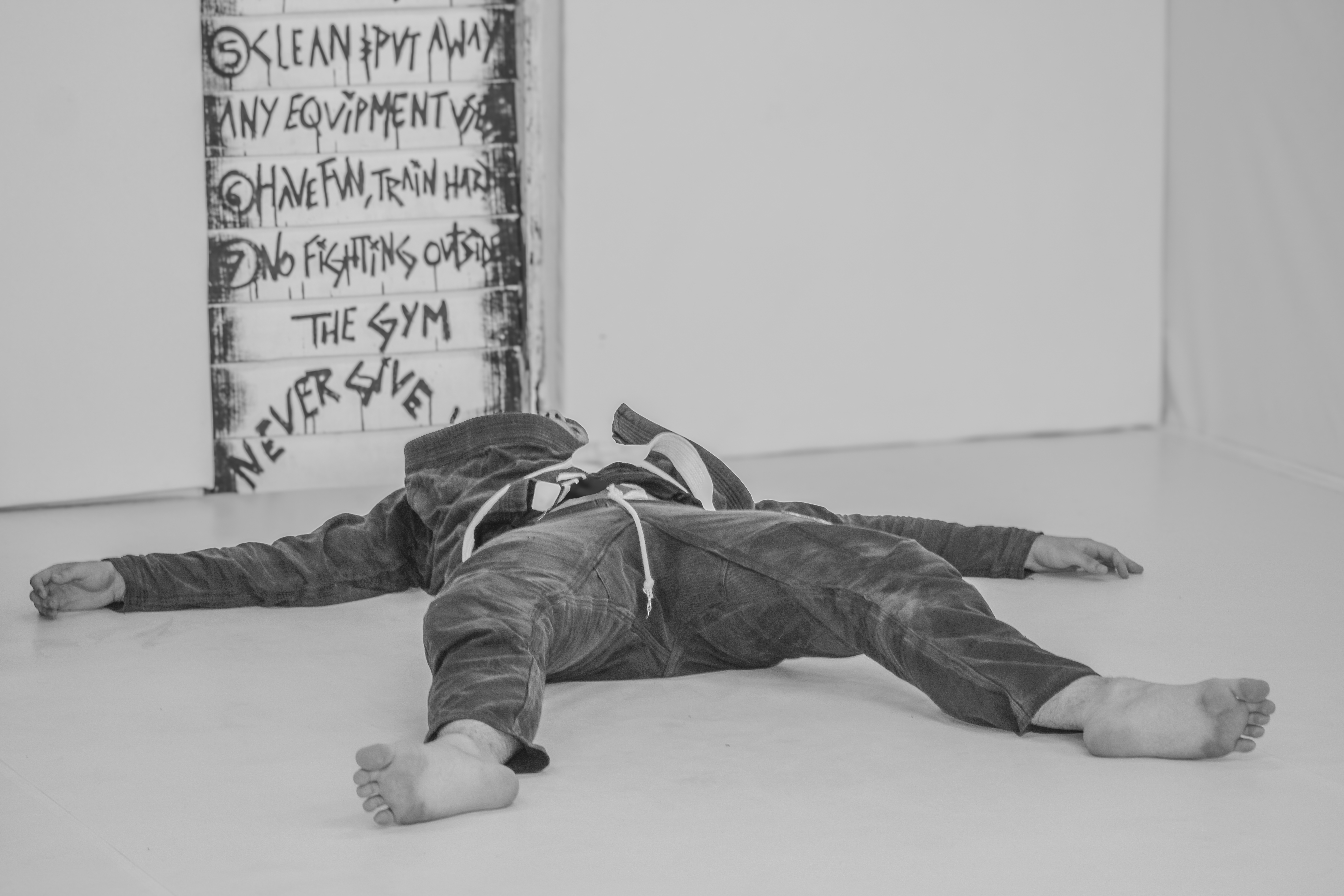 Coral BJJ — detalle de equipamiento